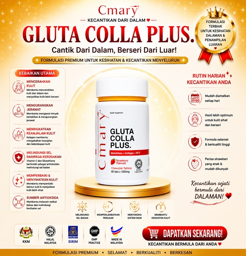 Poster produk Gluta Colla Plus CMARY